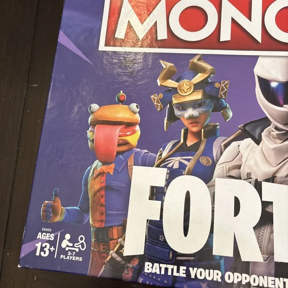 Monopoly Fortnite Board Game - Hasbro 2019 Box Set